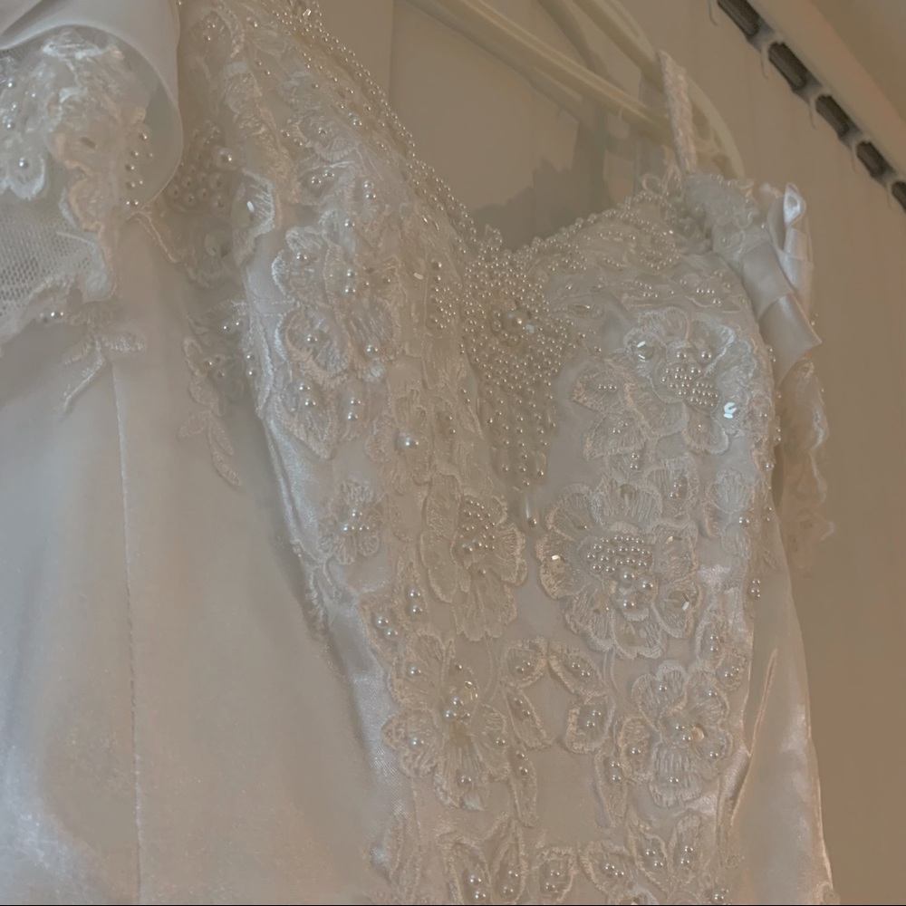 Vintage 90s wedding dress